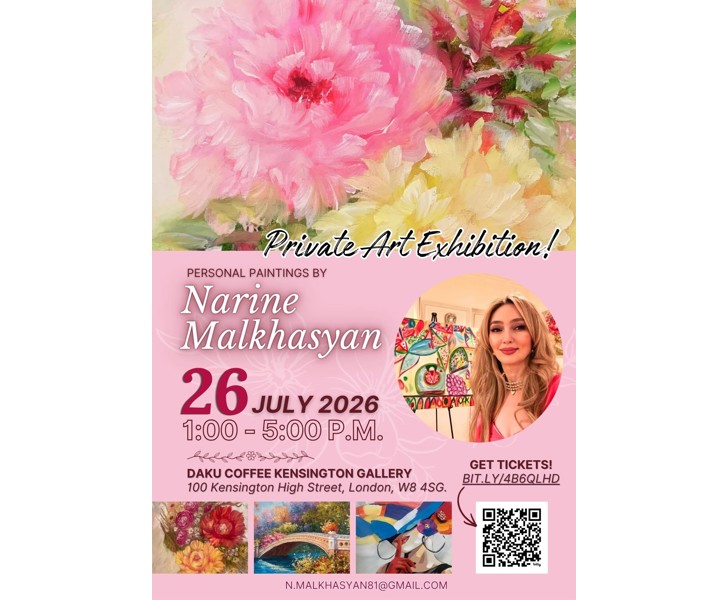 Private Art Exhibition - Personal Paintings by Narine Malkhasyan