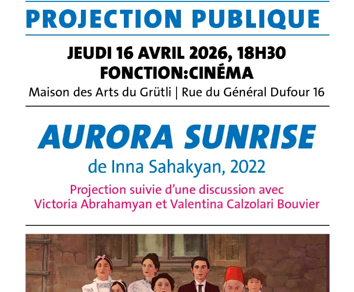 Projection du film Aurora's Sunrise et débat avec Victoria Abrahamyan et Valentina Calzolari