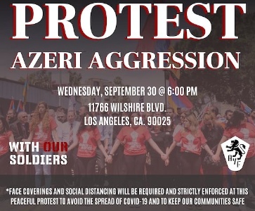 Protest Azeri Aggression