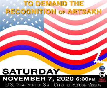 Protest for US Recognition of Artsakh