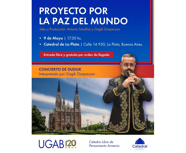 Proyecto por la Paz del Mundo - Concierto de Duduk