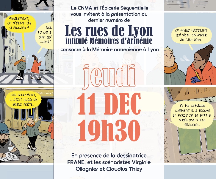 Présentation de la BD ‘’Mémoires d’Arménie’’ 