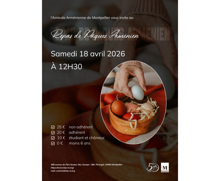 Repas de Pâques Arménien