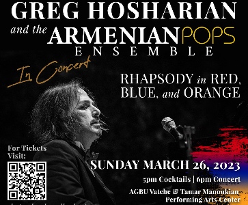 Rhapsody in Red, Blue, and Orange - Greg Hosharian and the Armenian Pops Ensemble