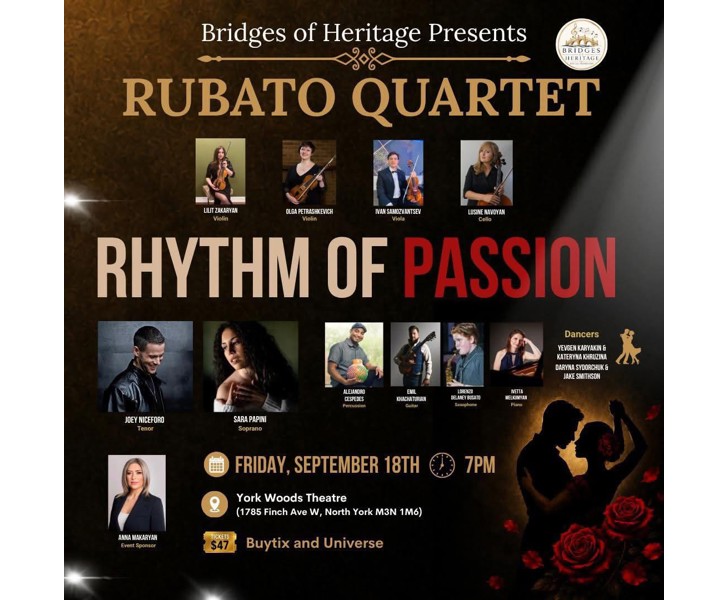 Rubato Quartet - Rhythm of Passion