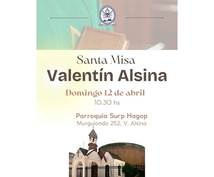 Santa Misa Valentín Alsina