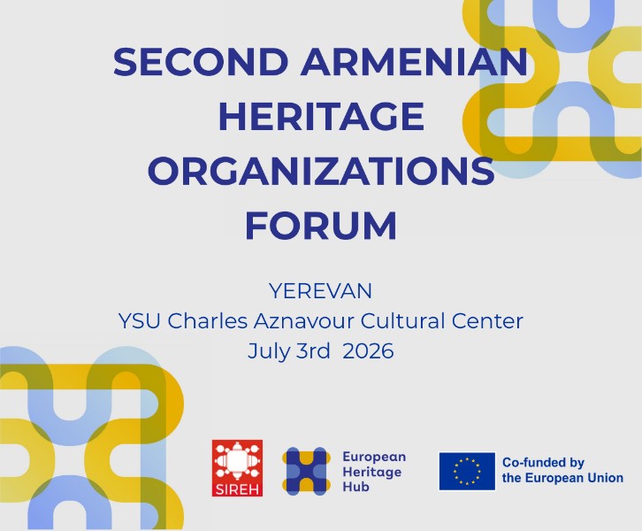 SECOND ARMENIAN  HERITAGE  ORGANIZATIONS  FORUM   Heritage,  Education  & Youth The Culture Compass tested against local realities