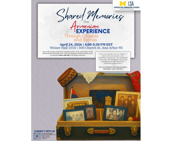Shared Memories: The Armenian Experience Through Objects and Stories