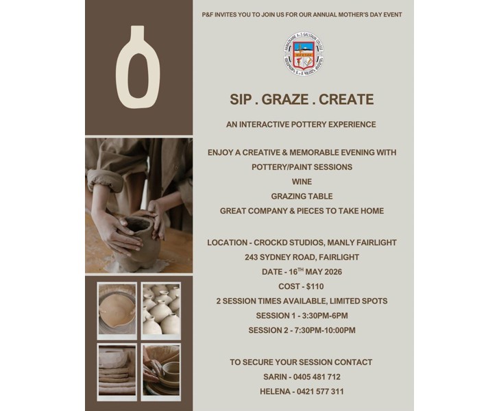 Sip . Graze . Create