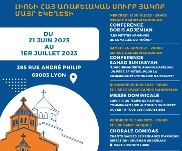 SOIREE DU SOIXANTIEME ANNIVERSAIRE DE L'EGLISE APOSTOLIQUE ST JACQUES