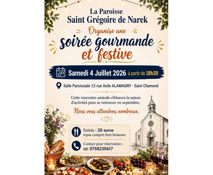 Soirée Gourmande et Festive