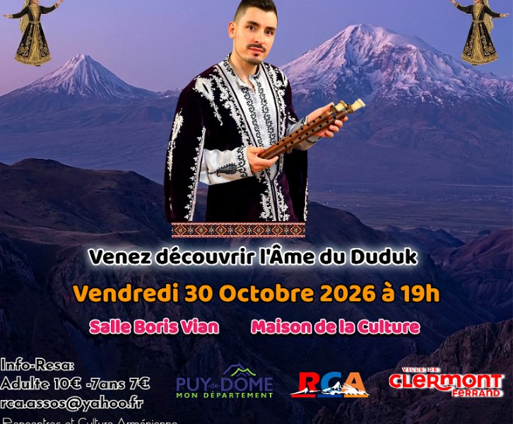 Soirée musique et danse arméniennes