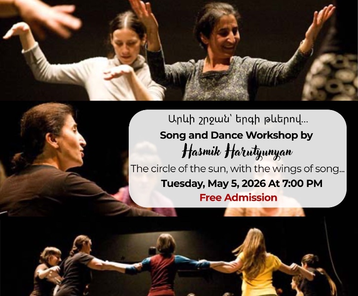 Song and Dance Workshop with Hasmik Harutyunyan