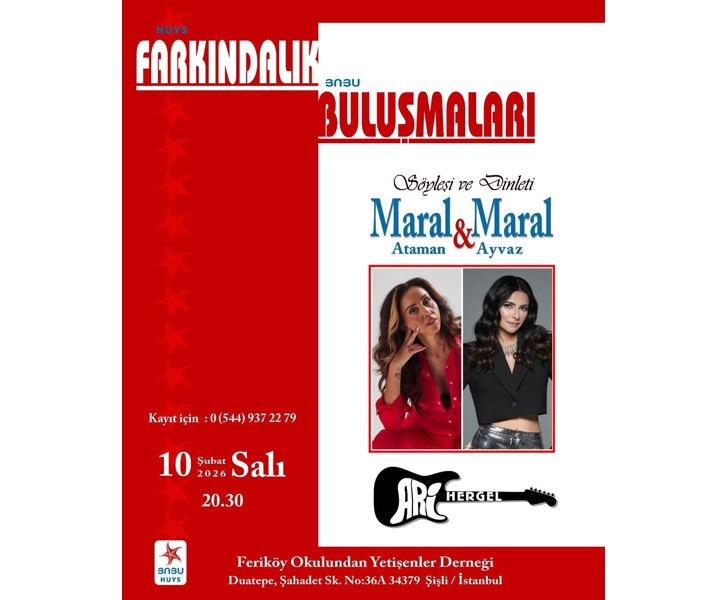 Söyleşi ve Dinleti: Maral Ataman & Maral Ayvaz