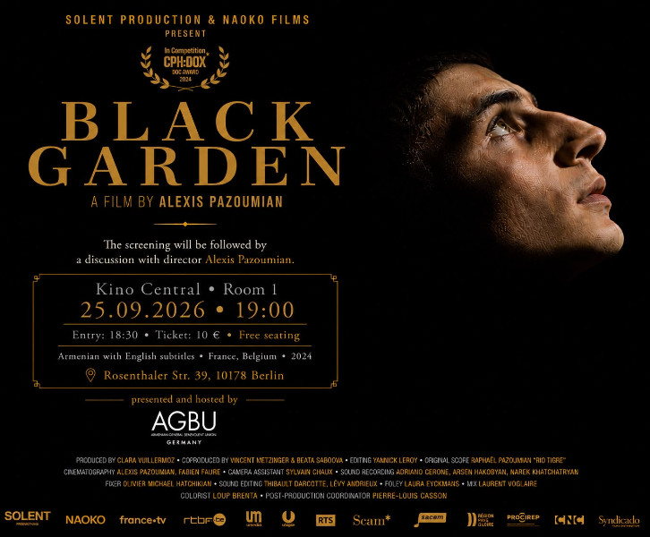Special Screening: THE BLACK GARDEN - in the presence of director Alexis Pazoumian
