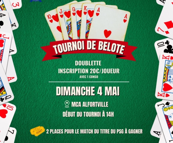 Tournoi de Belote 