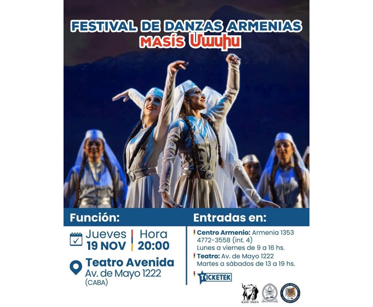 Festival de Danzas Armenias Masís Մասիս