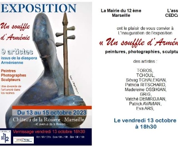 Un souffle d Arménie, exposition 