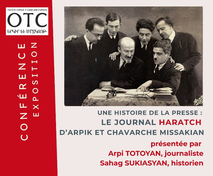 Une histoire de la presse : le journal Haratch d'Arpik et Chavarche Missakian