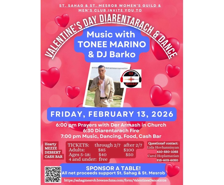 Valentine's Day Diarentarach & Dance