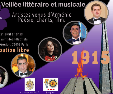 Veillée littéraire et musicale