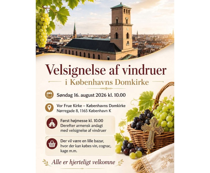Velsignelse af vindruer