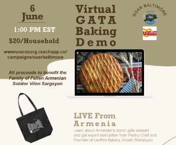 Virtual Gata Baking Demo Live from Armenia - Hosted by SOAR Baltimore