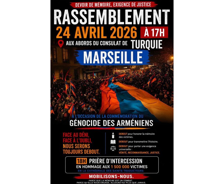 Commémoration du Génocide des Arméniens