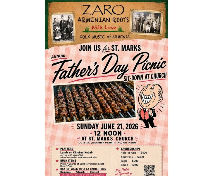 Zaro Armenian Roots - Father's Day Picnic