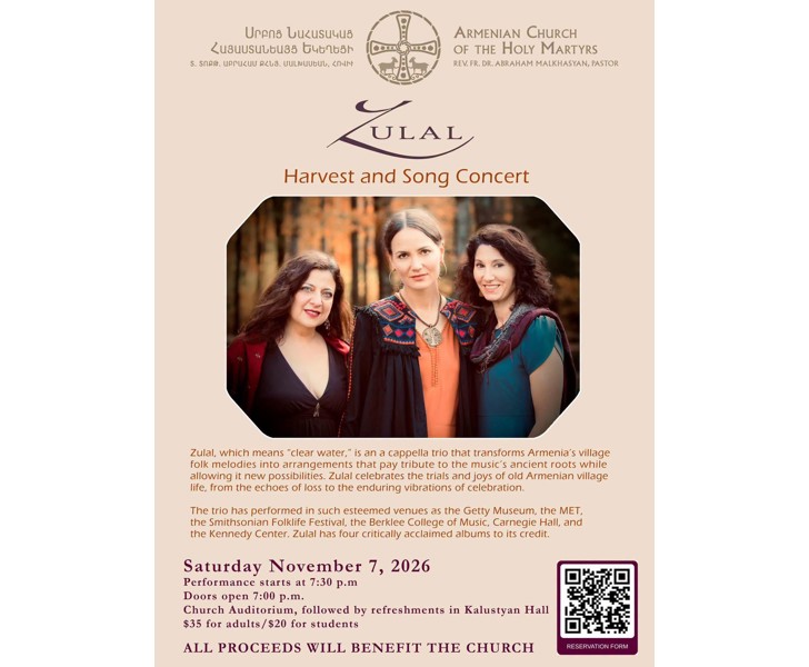 Zulal - Harvest and Song Concert